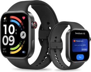 XIAOMI Redmi Watch 6 NFC, smartwatch Hombre y Mujer, 24 días, Negro