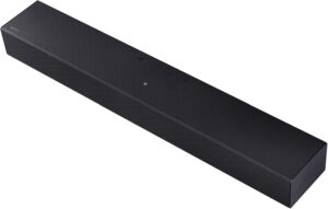 Samsung Barra de Sonido HW-B400F/ZF, 2.0ch woofer integraod, Modo de Juego, conexión múltiple Bluetooth, Color Negro