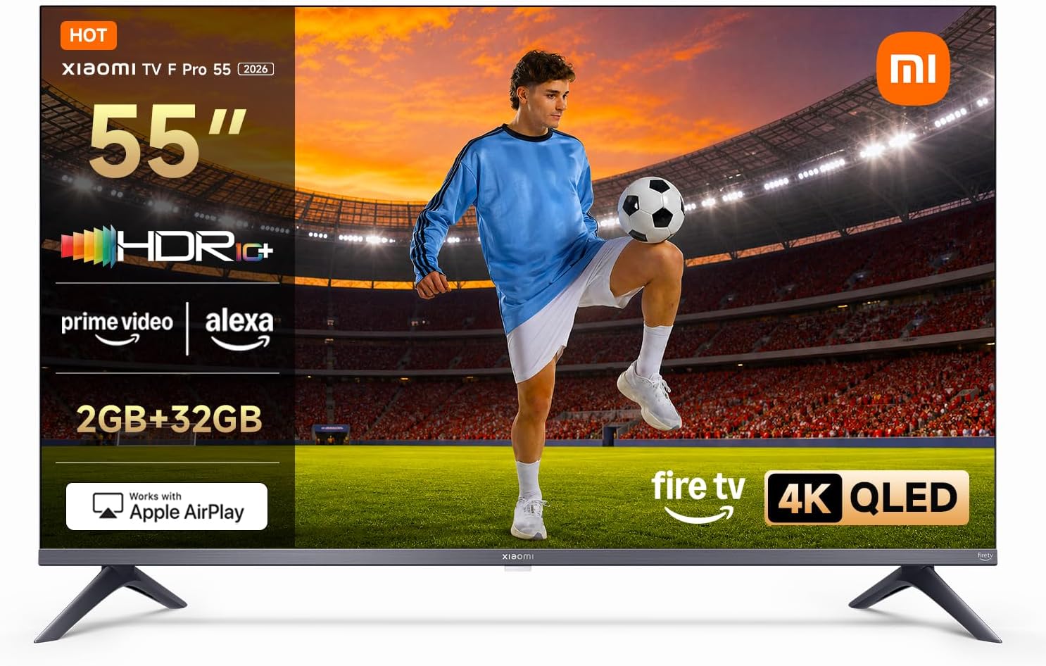 Xiaomi TV F Pro 55 - Smart TV 4K QLED