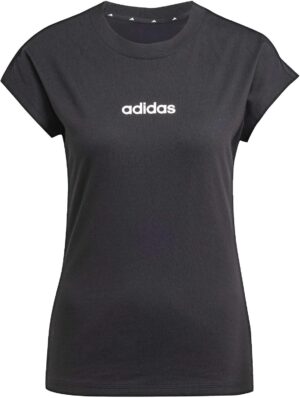 adidas Essentials Linear Cotton Camiseta Mujer