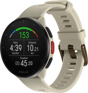 Polar Pacer - Reloj de Running con GPS - Procesador de Alta Velocidad - Ligero - Pantalla Brillante - Botones accesibles - Entrenamiento y recuperación Individuales - Pulsómetro - Controles de música