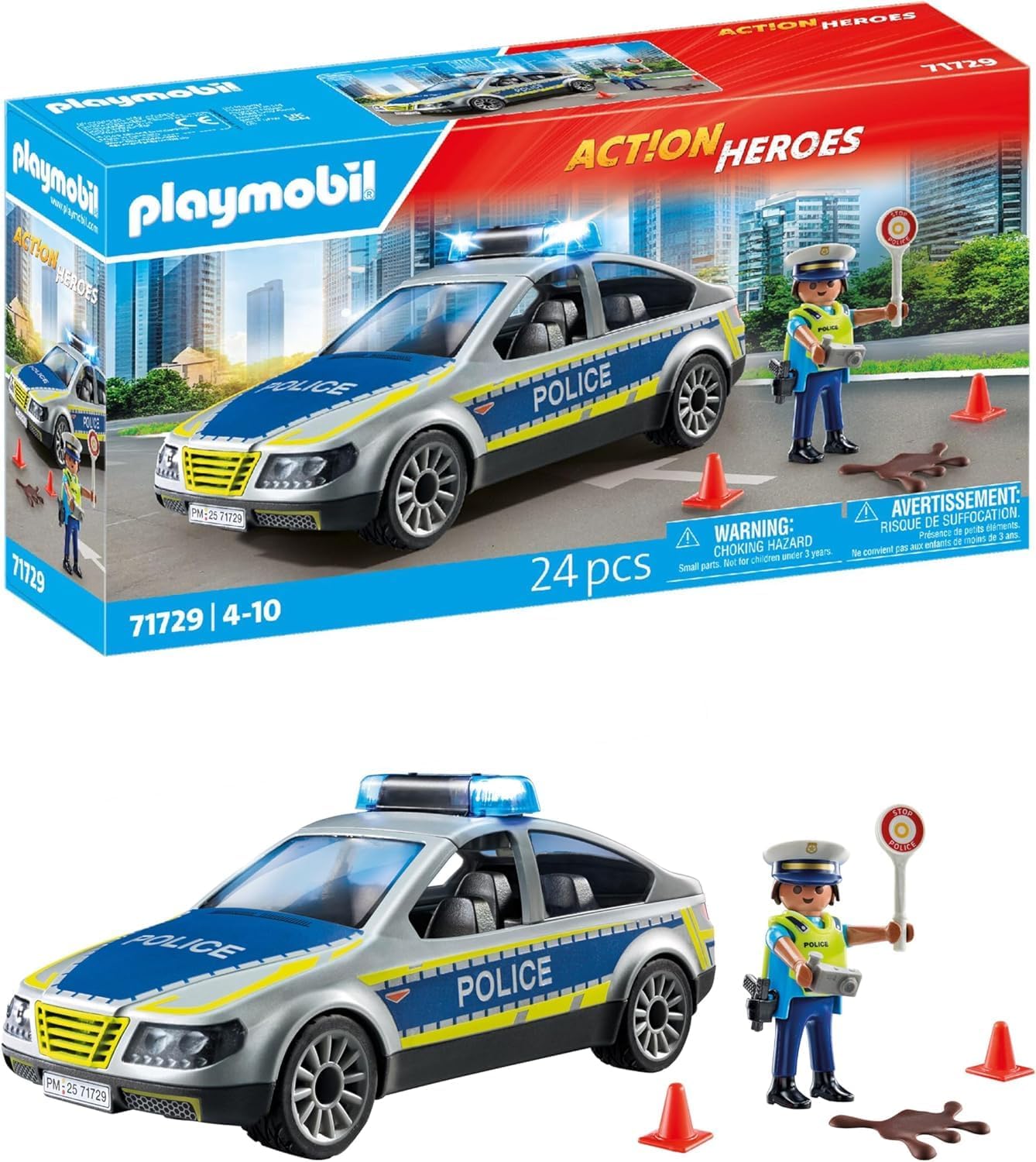 Playmobil Action Heroes - Patrulla de policía