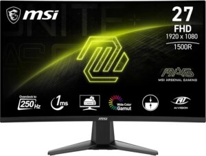 Monitor gaming curvo MSI MAG 27C6X (27", FHD)