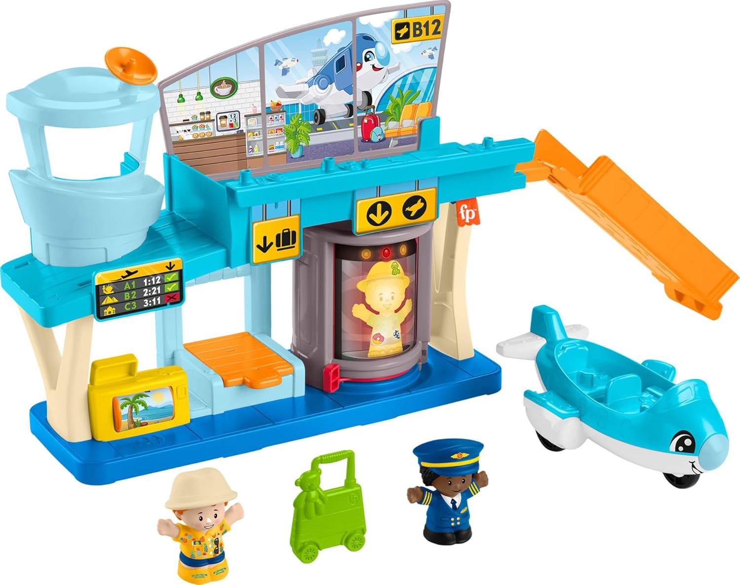 Fisher-Price Little People Aeropuerto Set de Juego