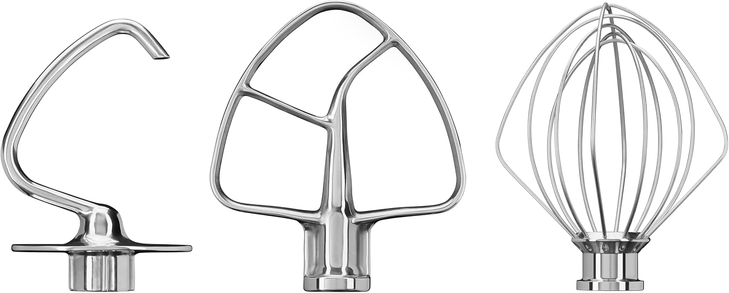 KitchenAid - Set de 3 accesorios de acero inoxidable