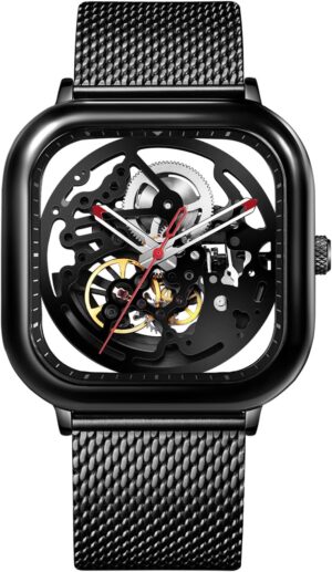 CIGA Design C Series - Reloj automático esqueleto de hombre