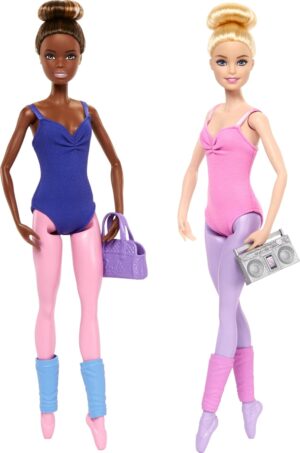Barbie Estudio de Ballet Set 2 Muñecas