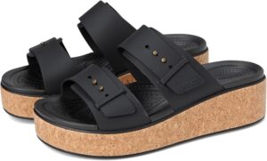 Crocs Brooklyn Cork Buckle Sandalia