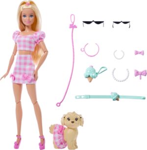Barbie Twinning Looks Muñeca con Mascota