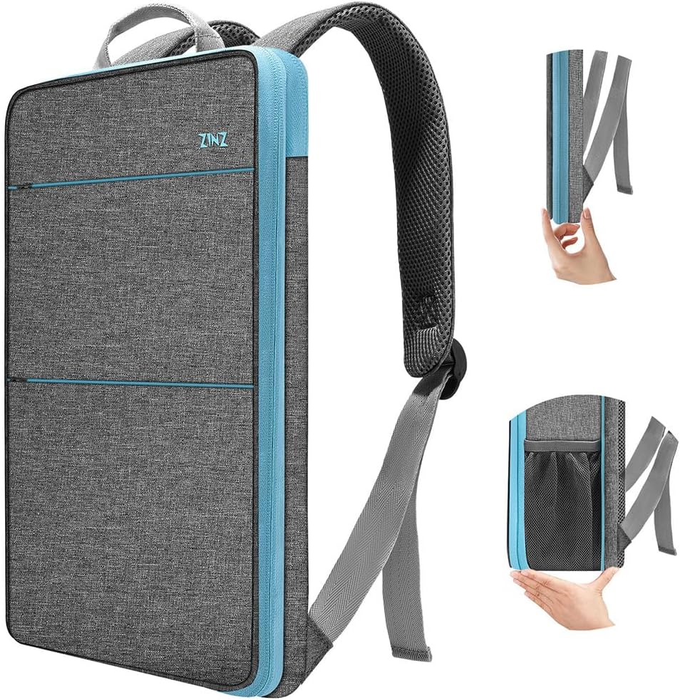 ZINZ Mochila para Portátil Delgada y Expandible