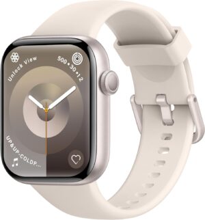AcclaFit Smartwatch 1.85" con Llamadas Bluetooth y 140+ Modos Deportivos