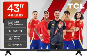 TCL 43V6C Televisor 43 Pulgadas 4K Google TV