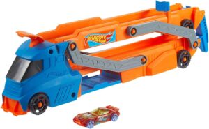 Hot Wheels Pista con Camión Transportador