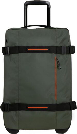 American Tourister Urban Track, Bolsa de viaje con 2 ruedas, 55 cm, 55 L, Grün (Dark Khaki)