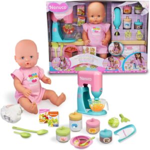 Nenuco Muñeco Bebé con Accesorios de Comiditas