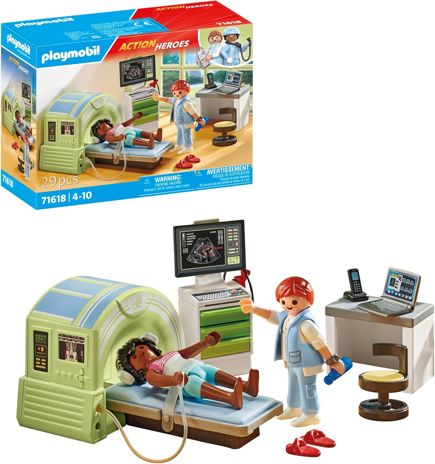 Playmobil Action Heroes 71618 Resonancia con Paciente
