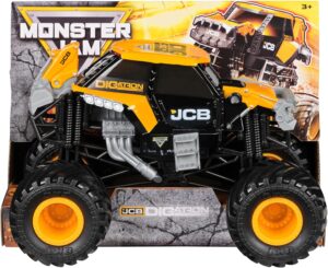 Monster Jam, camión Monstruo Digatron Monster Oficial, vehículo de coleccionista de Metal, Escala 1:24, Juguetes para niños a Partir de 3 años