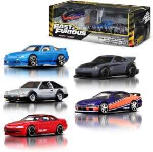 Hot Wheels Fast & Furious Tokyo Drift - Pack de 5 coches