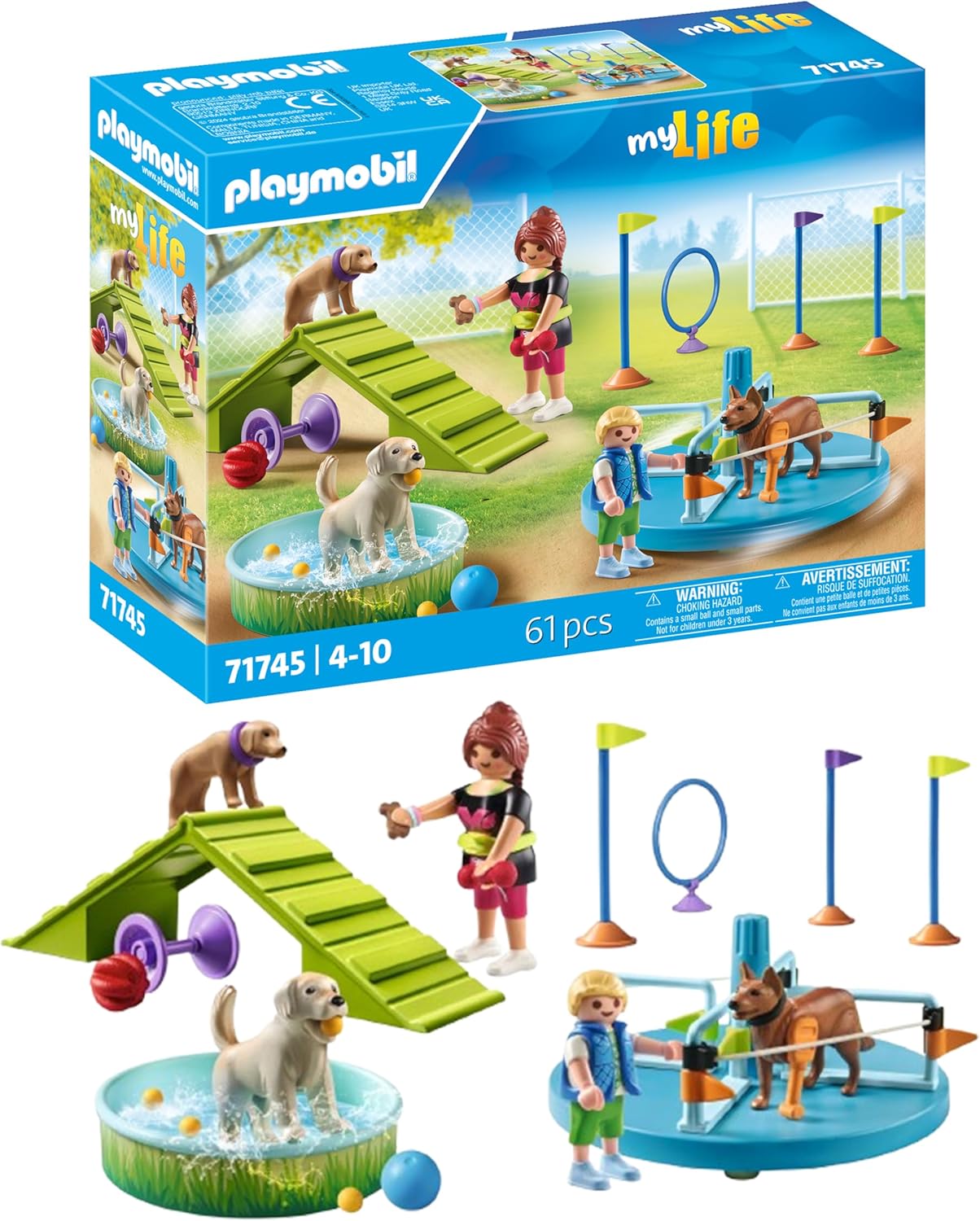 818ZpUjZsL._AC_SL1500_.jpg PLAYMOBIL My Life Parque para Perros