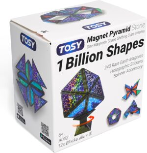 TOSY Magnet Pyramid Stone - Puzle magnético