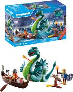 Playmobil Vikingo con Monstruo Marino