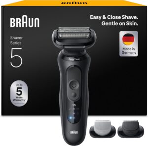 Braun Series 5 Afeitadora Eléctrica Hombre, 52-N1650SI, Negro