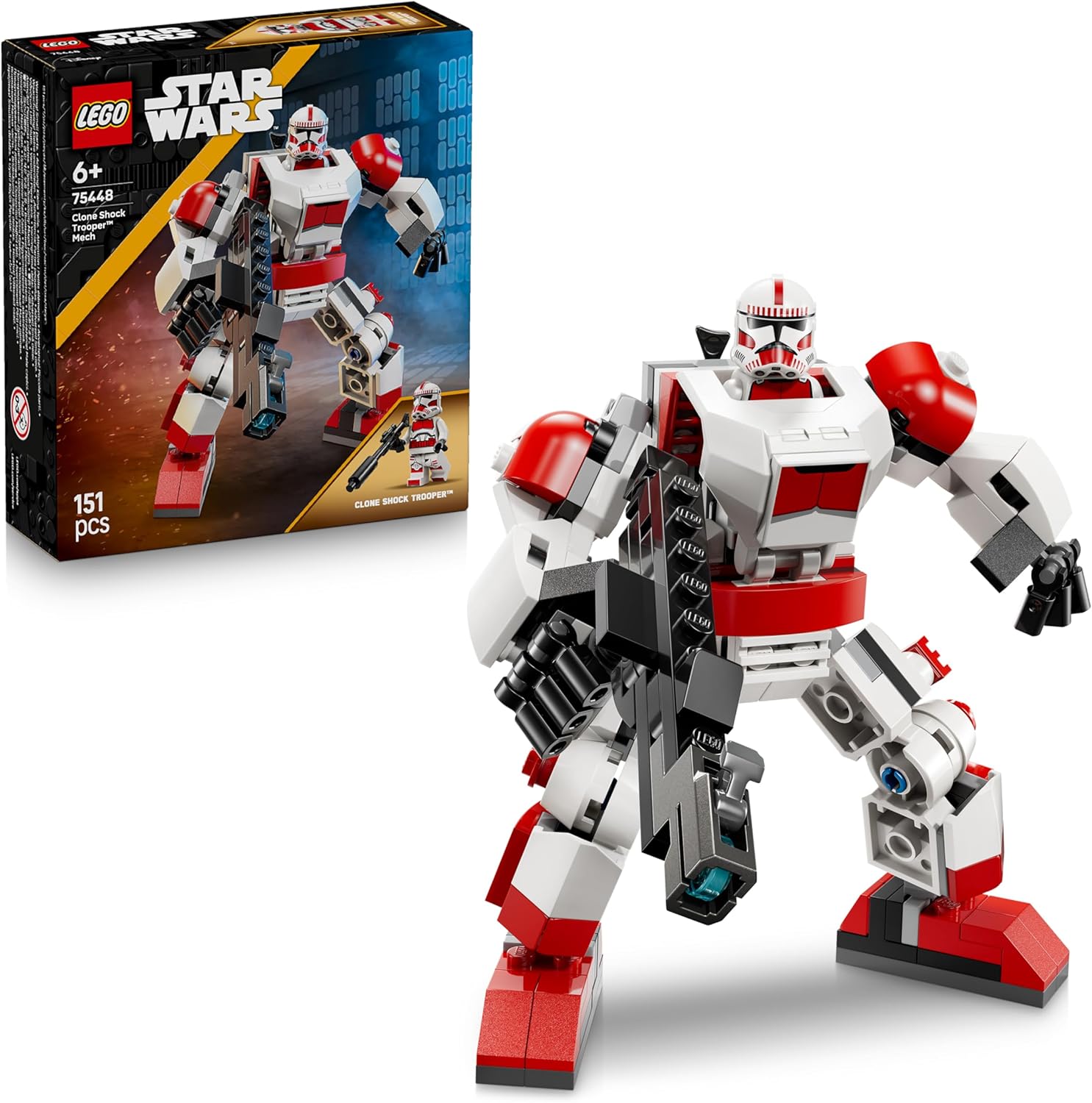 LEGO Star Wars Meca de Soldado Clon de Choque