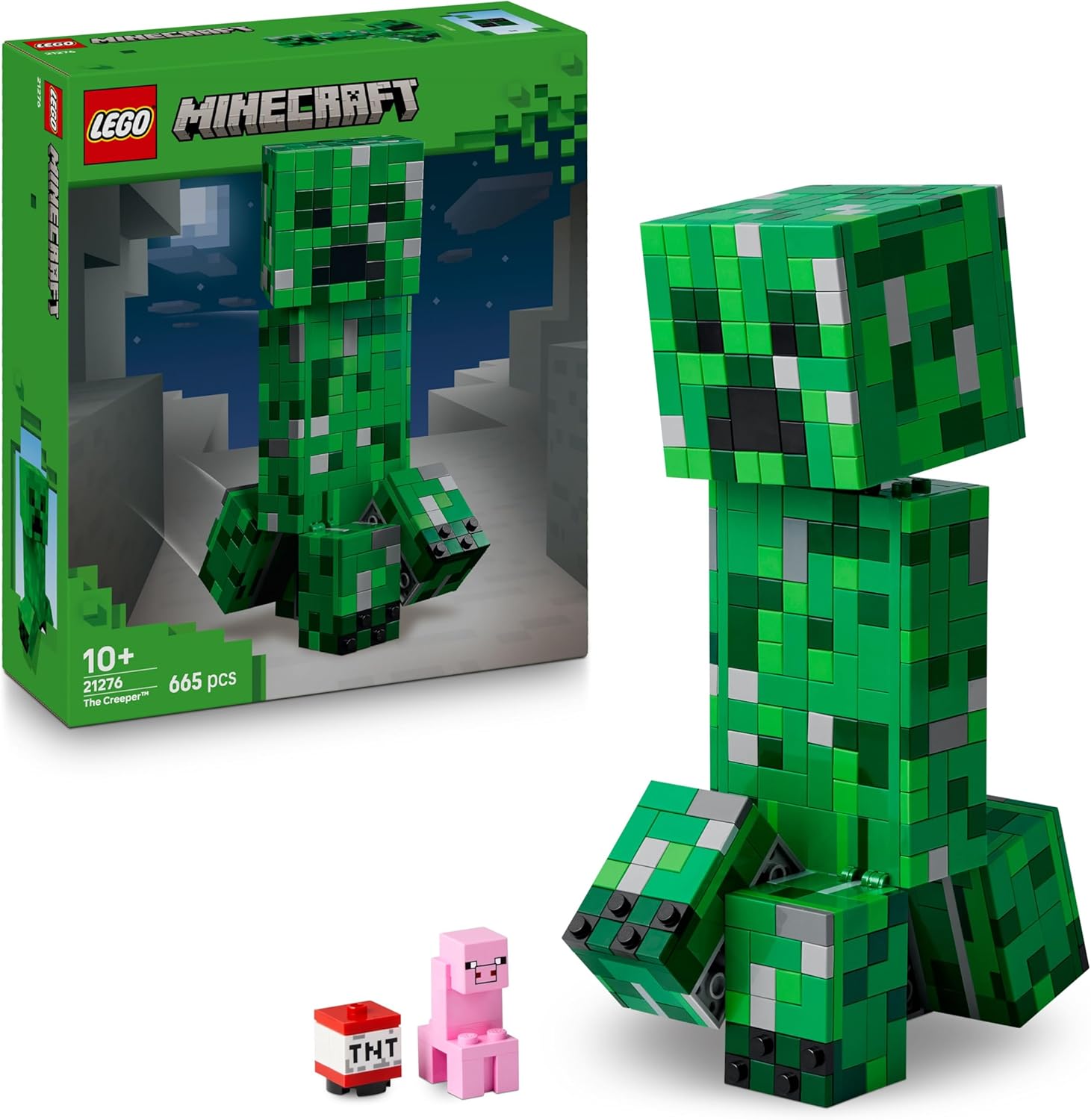 81YMVhM4ykL._AC_SL1500_.jpg LEGO Minecraft El Creeper Figura Articulada
