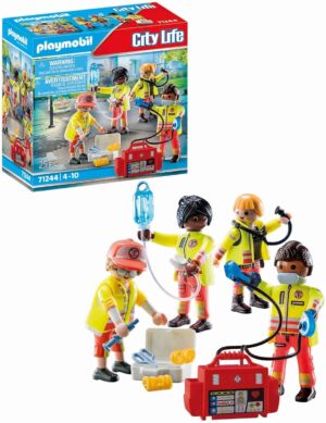 PLAYMOBIL City Life 71244 Equipo de Rescate, Juguete para niños