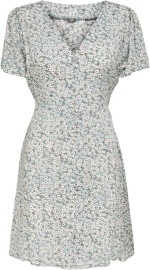 ONLY Vestido Mini Mujer Diseño Veraniego Estampado Vestido Blusa