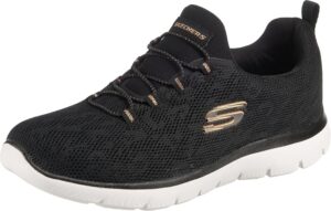 Skechers Mujer Summits Leopard Spot Trainers