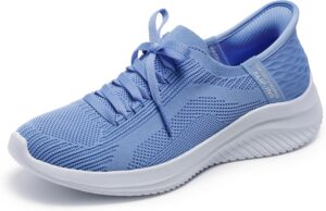 Skechers Mujer Percorso Brillante Ultra Flex 3.0 Slip-In Entrenador