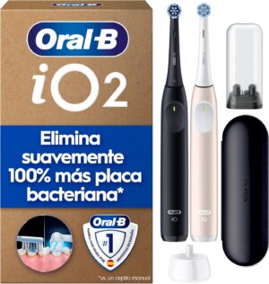 Oral-B iO 2 Cepillos de Dientes Eléctricos Pack de 2