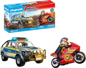 Playmobil Action Heroes Persecución con Camioneta Policial