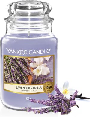 Yankee Candle Lavender vela perfumada en tarro