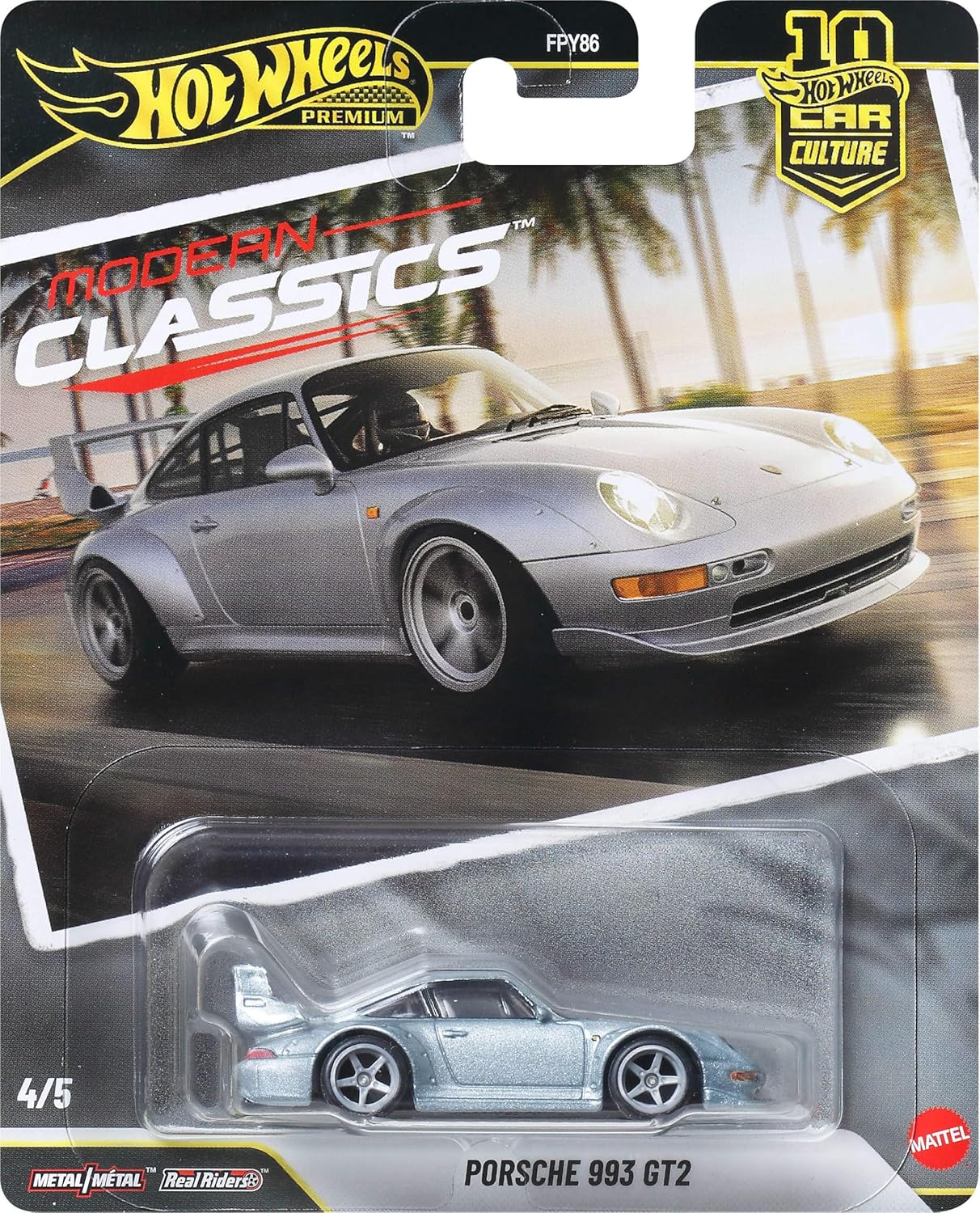 Hot Wheels Car Culture Premium Porsche 993 GT2
