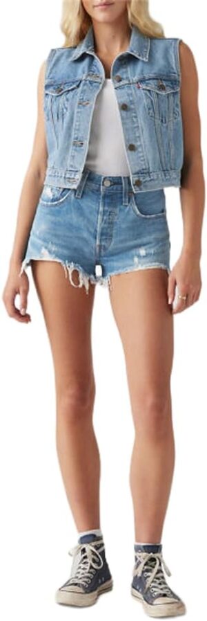 Levi'S 501 Original Short - Pantalones Cortos Mujer