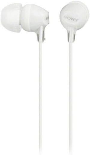 Sony MDR-EX15LP - Auriculares In-Ear, Blanco