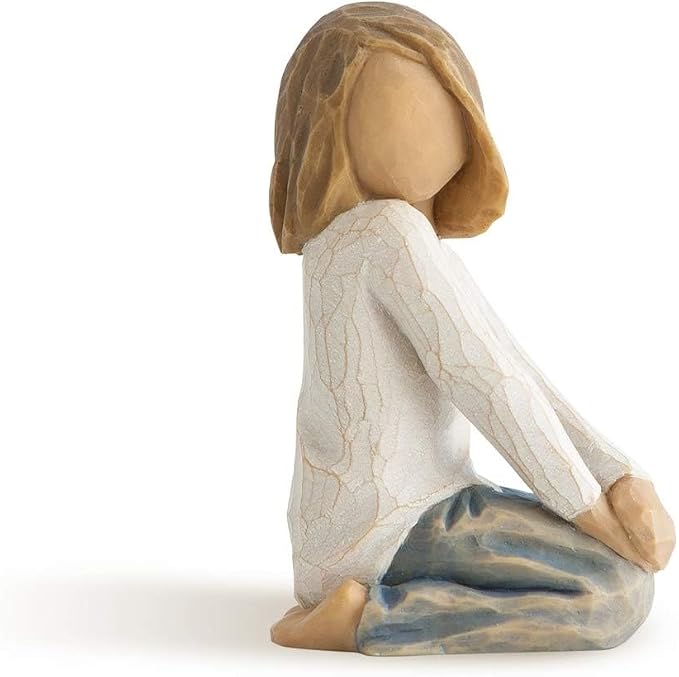 Willow Tree figura de niña sentada