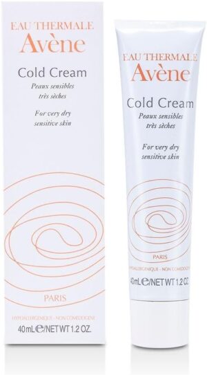 AVÈNE Cold Cream - Rica crema nutritiva - Rostro y cuerpo - 40 ml | Protege contra el frío intenso