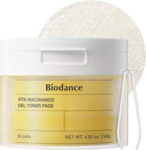 Biodance Vita Niacinamide Gel Toner Pads