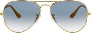 Ray-Ban Aviator Gafas de sol Unisex adulto (Pack de 1)