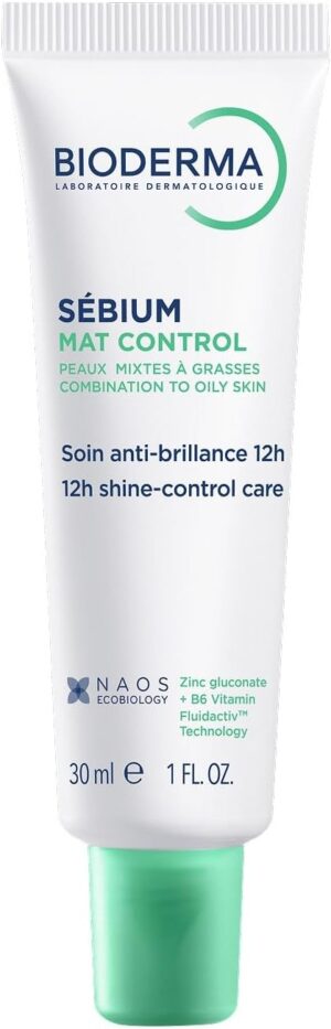 BIODERMA Sebium Mat Control, aporta hidratacion, 30 ml