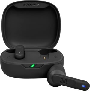 JBL Wave Flex, auriculares inalámbricos In-Ear con resistencia al agua IP54 e IPX2, tecnología