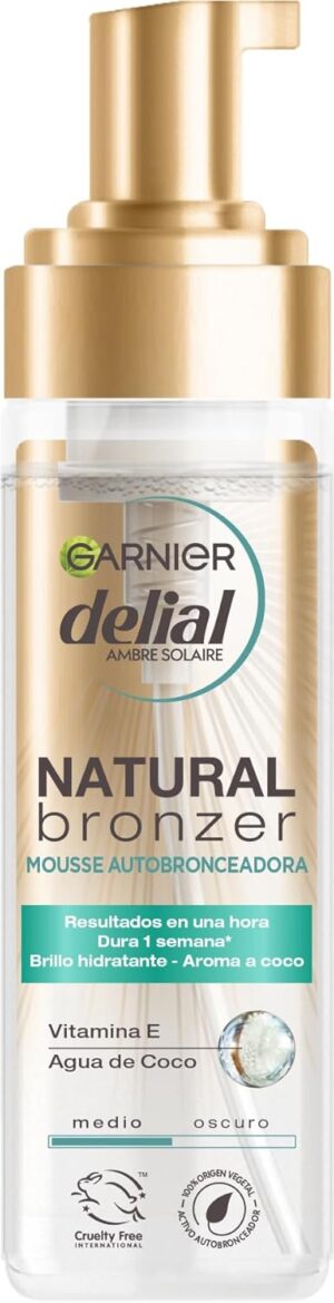 Garnier Delial Natural Bronzer Mousse Autobronceadora