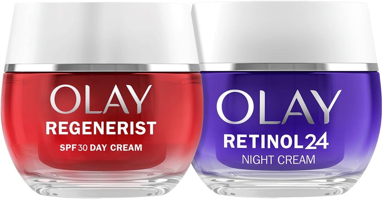 Olay Regenerist Crema de Día SPF30 + Retinol24 Noche