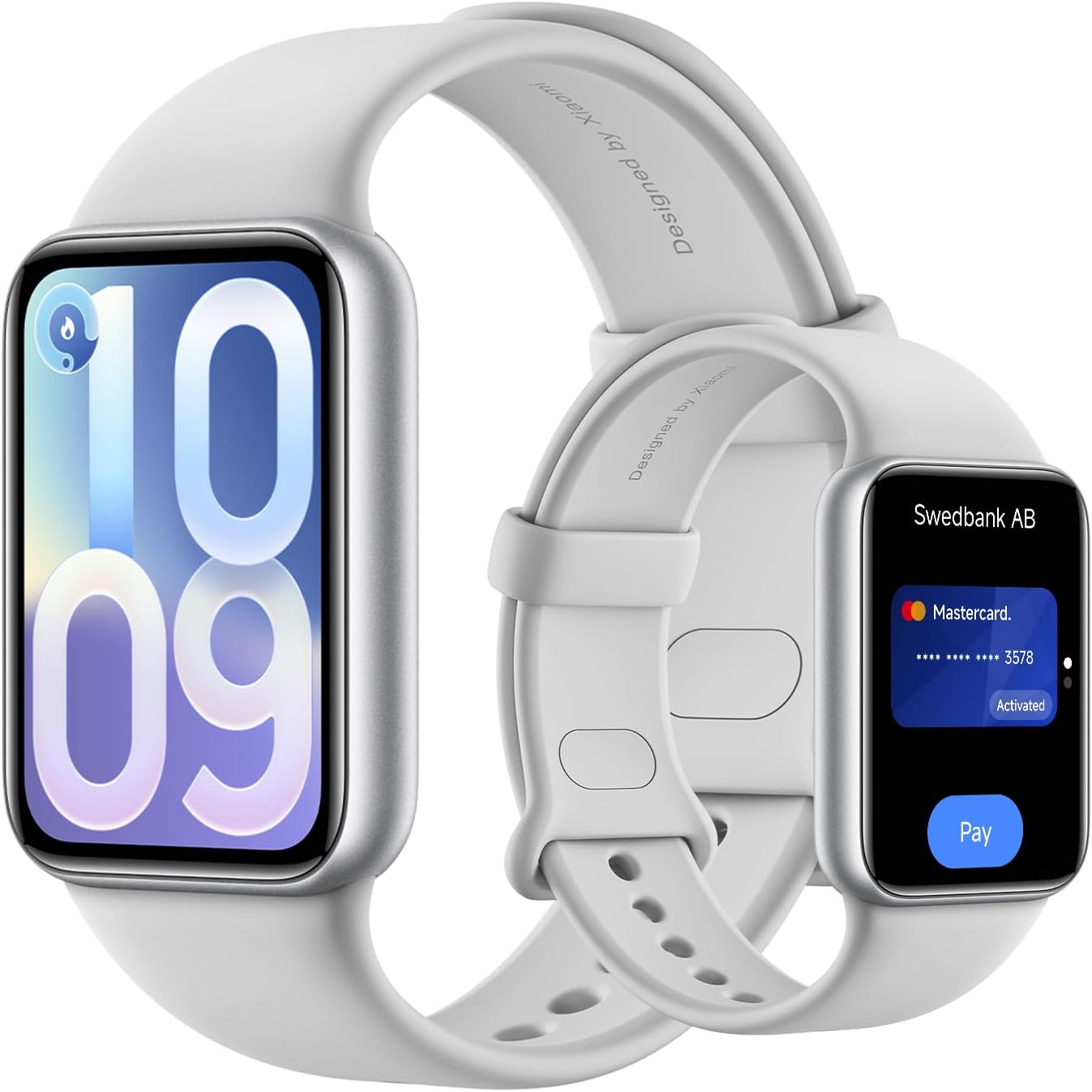 XIAOMI Smart Band 10 Pro NFC, Pulsera Inteligente, Plata | AMOLED 1,74