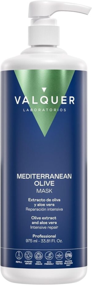 VALQUER Mascarilla Capilar Reparadora de Oliva 975 ml