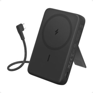 Anker Zolo Batería Externa magnética, Cargador portátil inalámbrico de 10000mAh
