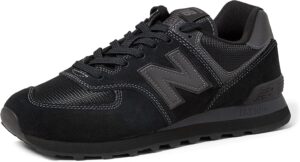 New Balance 574v2 Core, Zapatillas Hombre, Negro Triple Black, 36 EU